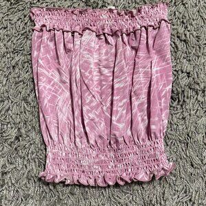Y2K Pink Tube Top Size s by Cantata
